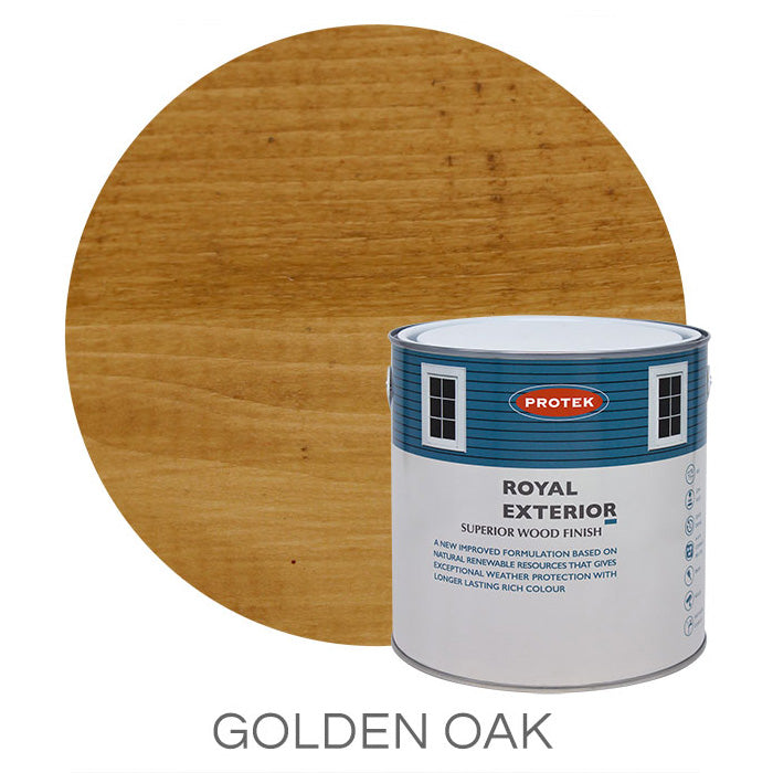 Golden Oak Royal Exterior Wood Finish