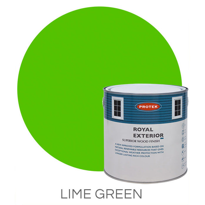 Lime Green Royal Exterior Wood Finish