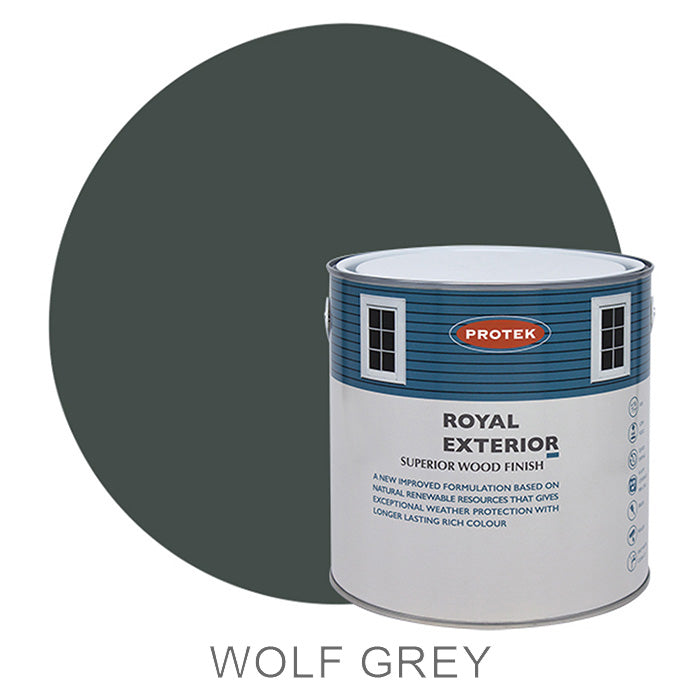 Wolf Grey Royal Exterior Wood Finish