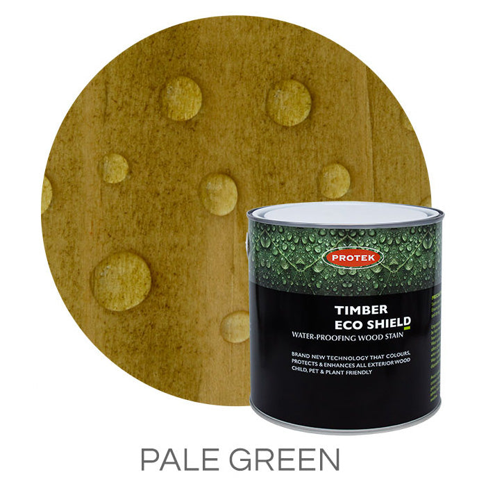 Pale Green Timber Eco Shield