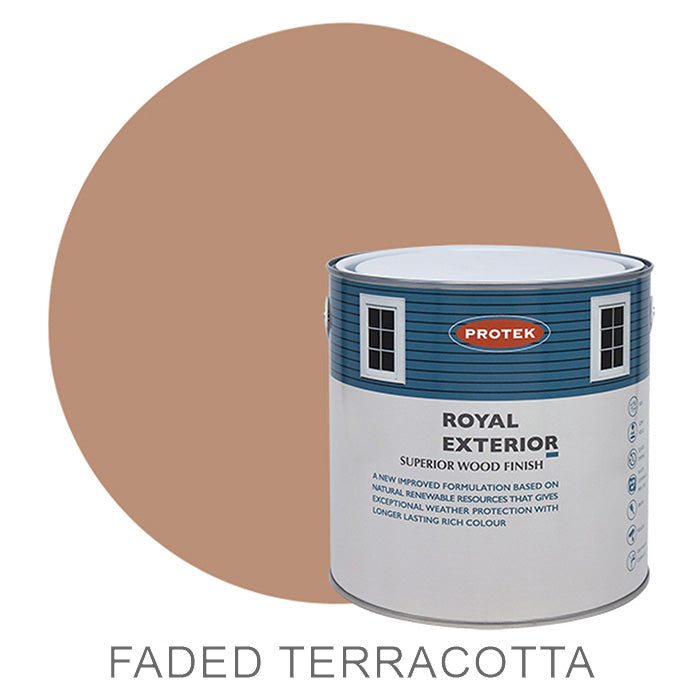 Faded Terracotta  Royal Exterior Wood Finish