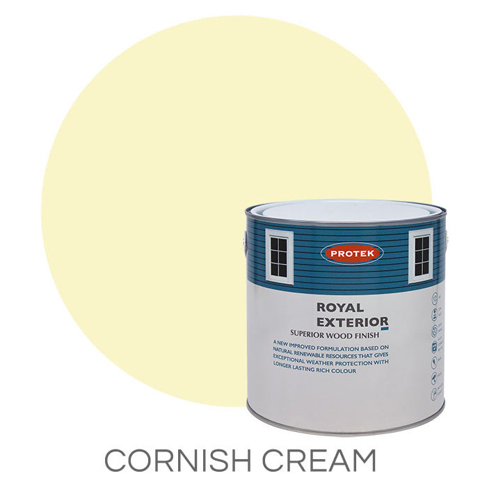 Cornish Cream Royal Exterior Wood Finish