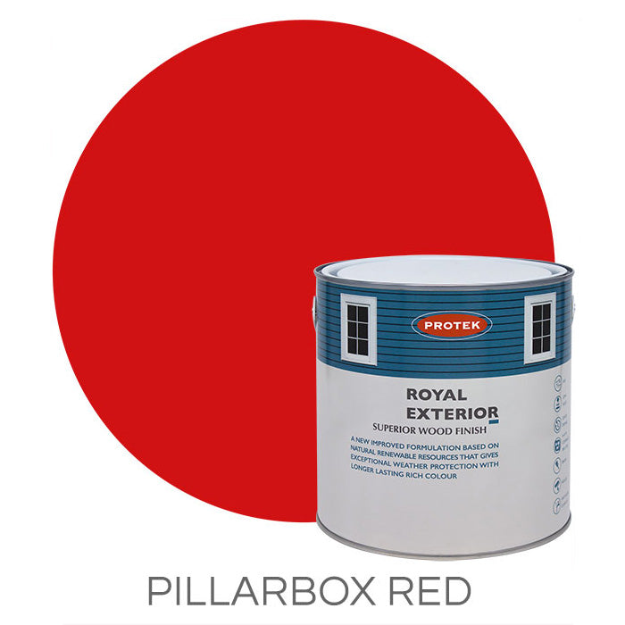 Pillarbox Red Royal Exterior Wood Finish
